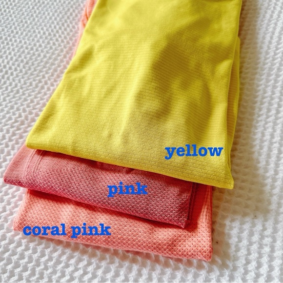 NEW♥️$78 LULULEMON SWIFTLY TECH LONG SLEEVE SHIRT TOP 6 SONIC YELLOW SUN SHIELD - Picture 6 of 6